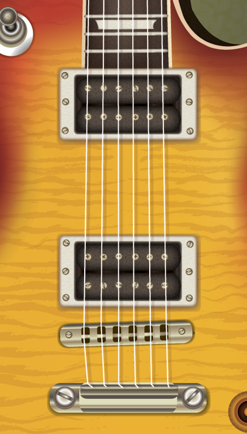vector guitar mesh detail